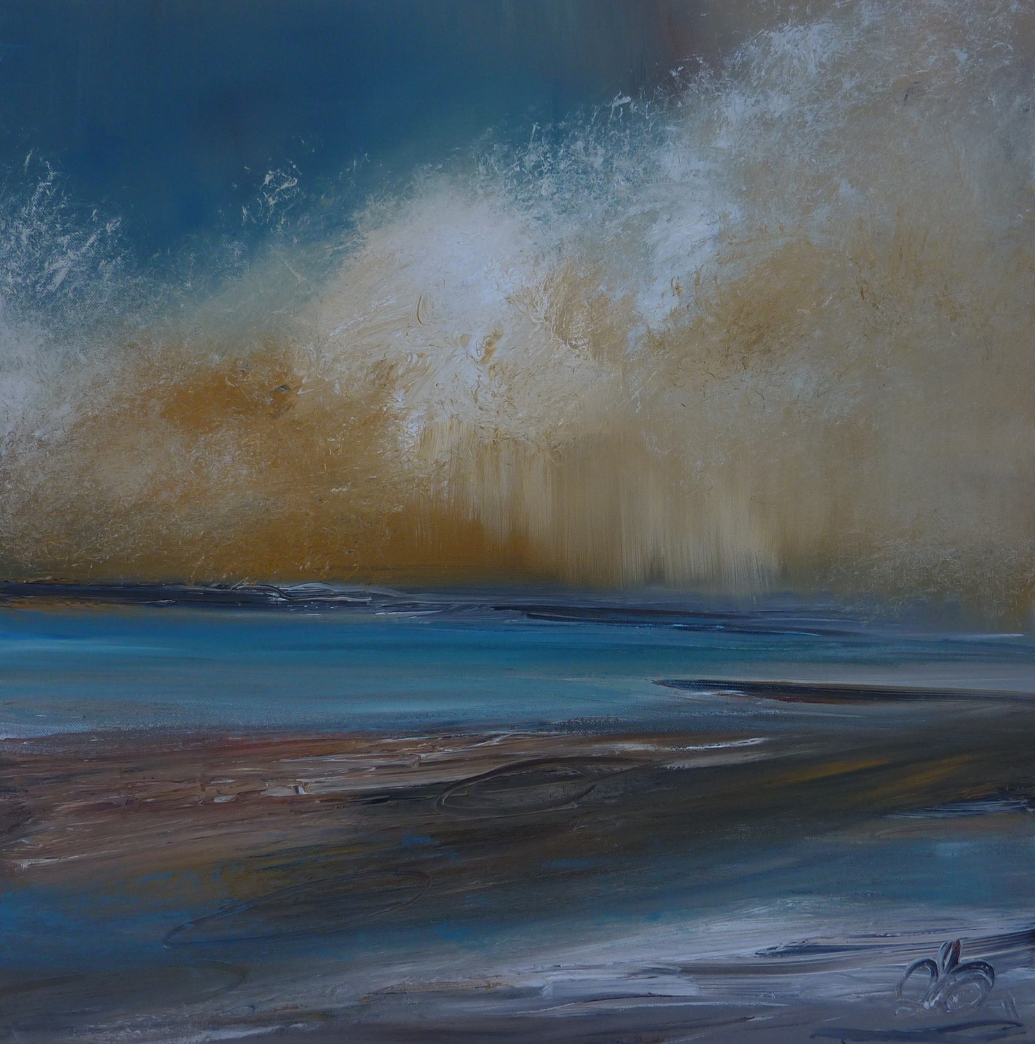 'Light and Showers' by artist Rosanne Barr